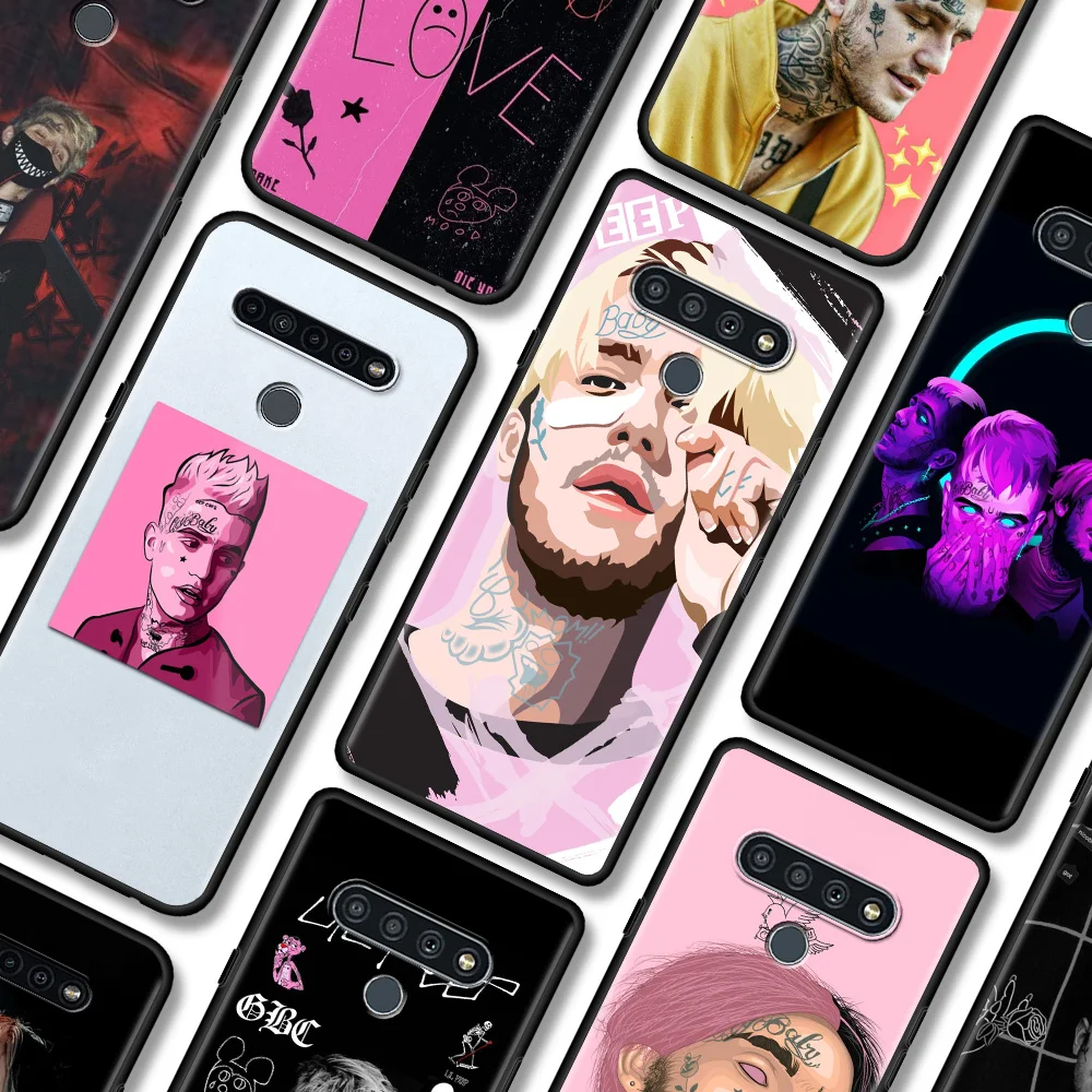 

Black Case For LG K92 K71 K61 K52 K50s K42 K41 K40 s G8 G7 Thinq G6 Soft Silicone Fundas Smartphone Coque Rap singer