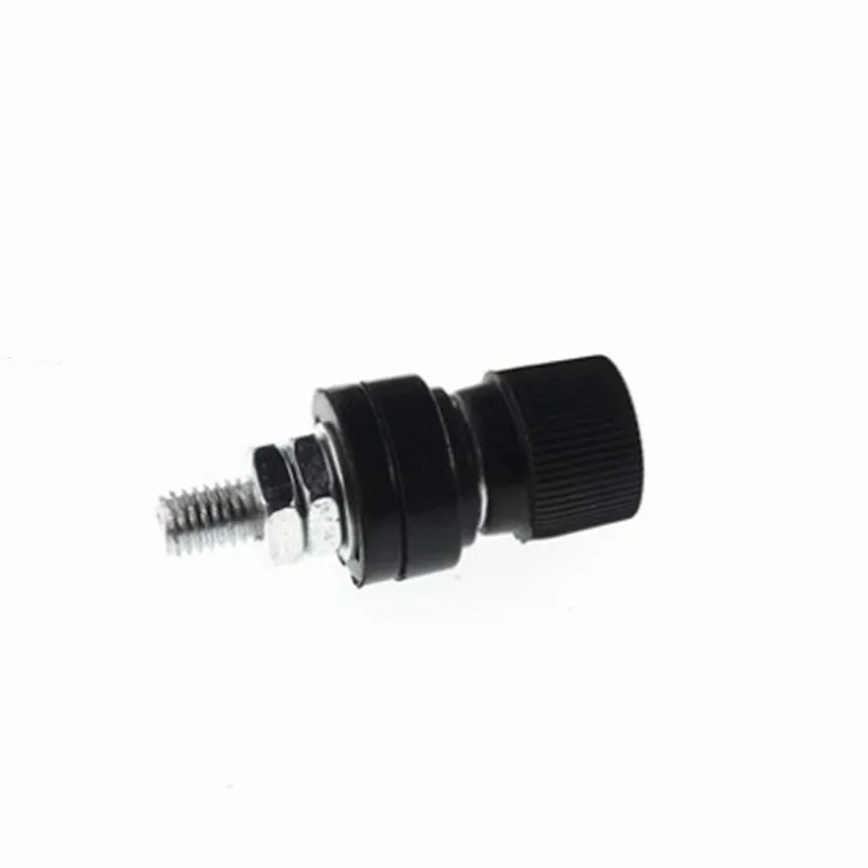 M8 High Temperature Resistance 555 Terminal Grounding Column 4mm Black Red | Terminals