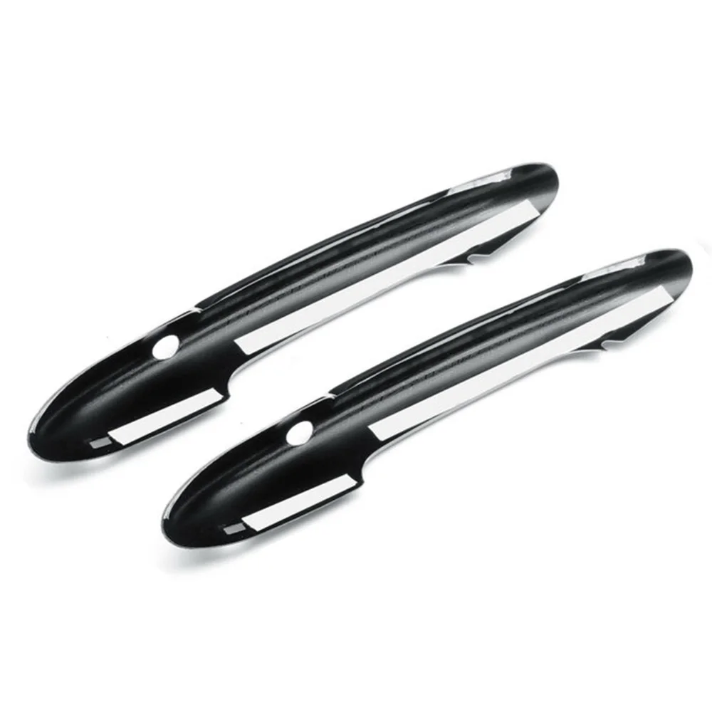 

F57 Door handle covers For LHD RHD 12mm 2pcs F56 For MINI Cooper 3-Door 2014 On Glossy Practical Quality Durable