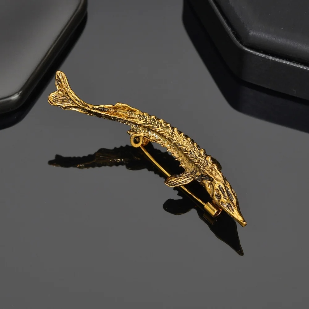 Винтажные Броши MissCyCy в виде окаменелой фермы для женщин и мужчин ювелирные