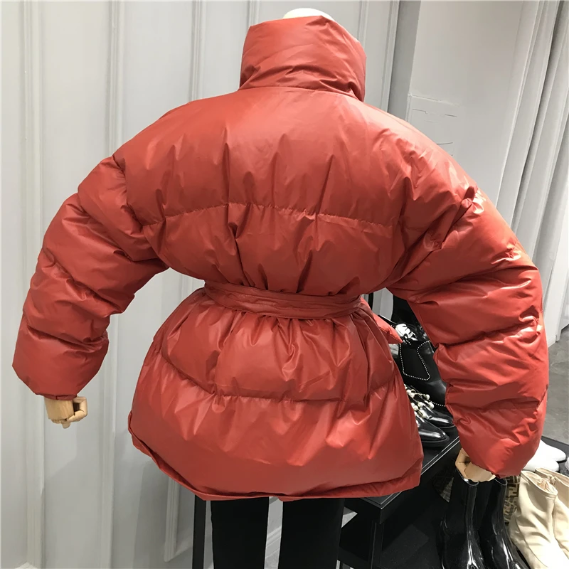 Gagarich зимние женские парки 2019 Новый стиль Высокое качество свободный пояс Талия