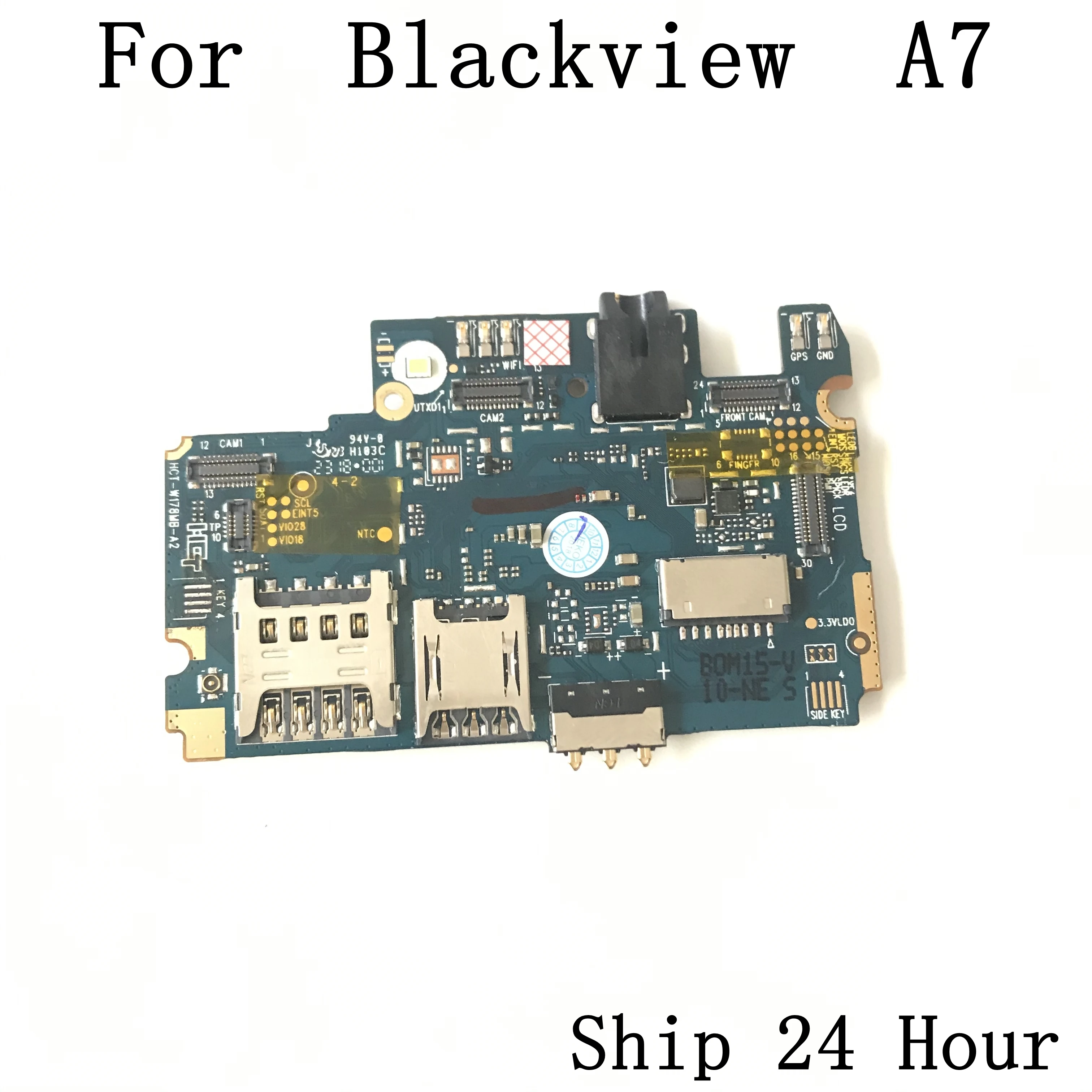 Оригинальная б/у материнская плата Blackview A7 1 ГБ ОЗУ + 8 Гб ПЗУ для смартфона MTK6737 5 0