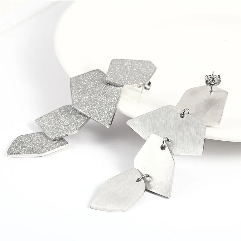 Женские Длинные геометрические серьги OUFEI Очаровательные летние ювелирные