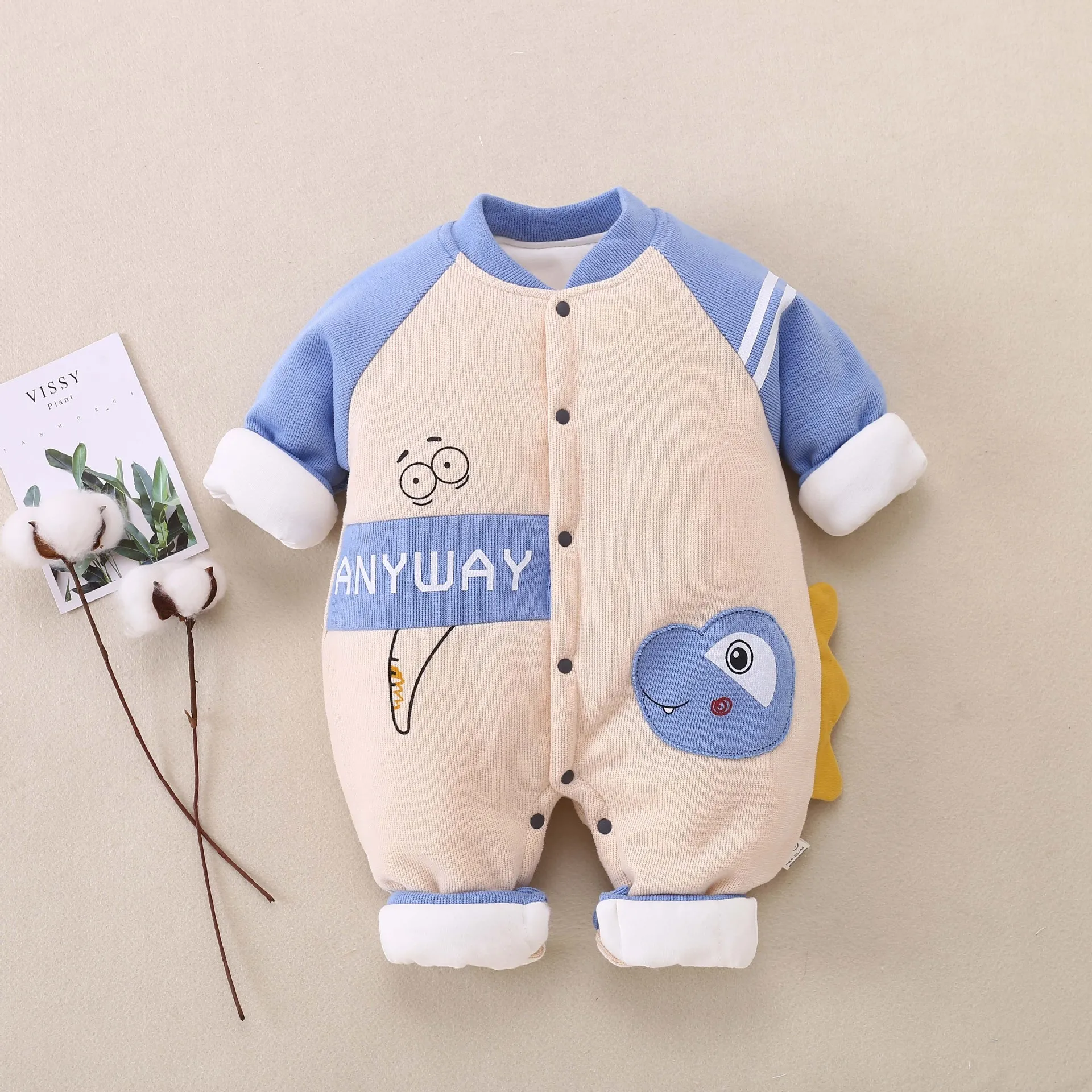

Baby Boys Clothes Autumn Baby Romper Winter Newborn Baby Clothes For Girls Clothes Jumpsuit Long Sleeve infant Unisex Overalls