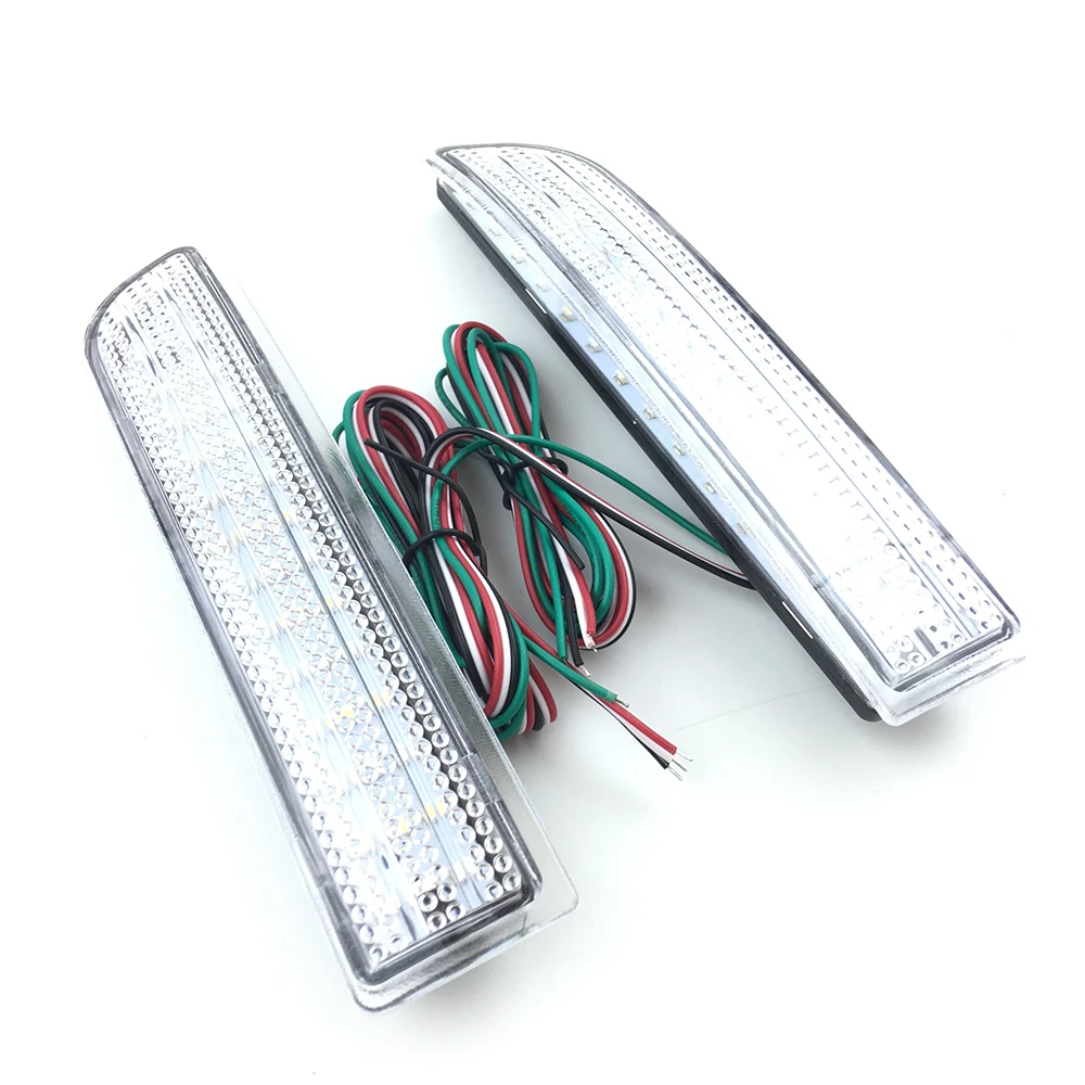 1 пара отражатель заднего бампера для Toyota Alphard MK I Previa RAV4 Avensis Scion xD Saloon Estate / Tourer Red