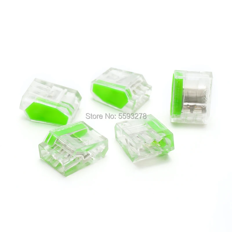 100 шт./лот бесплатная доставка Клеммная колодка для проводников 3 контактный