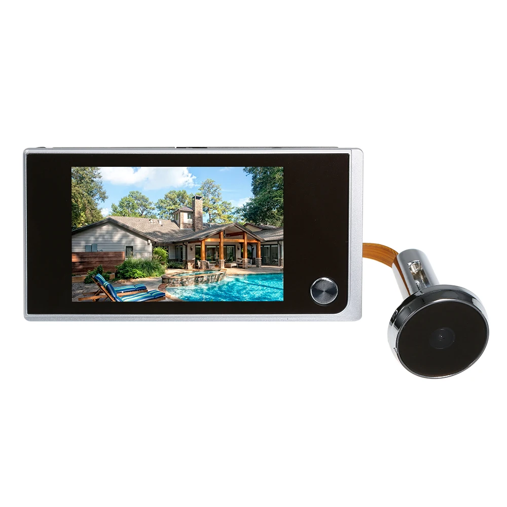 

Digital Door Camera 3.5inch LCD Color Screen 120 Degree Peephole Viewer Door Eye Viewer