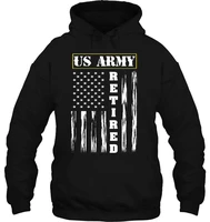 us army retired distressed american flag man hoodies autumn and winter casual daily harajuku sweatshirt