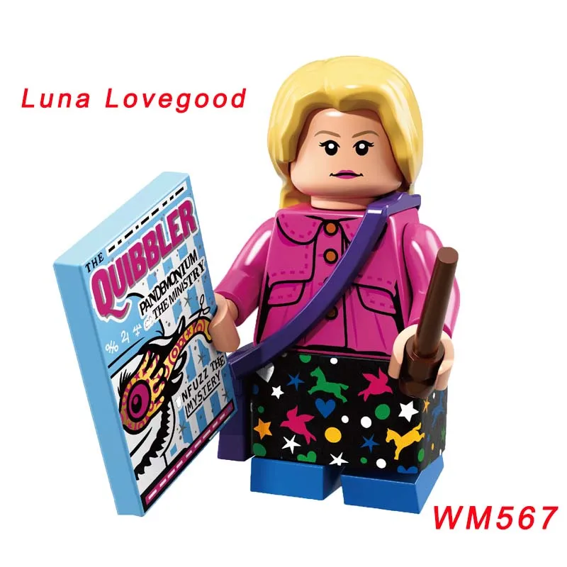 WM567 Для Harri Magic Series фигурка с фантастическими животными Moody Lord Voldemort Draco Malfoy Jacob Kowalski Дамблдор строительный блок - Цвет: WM567
