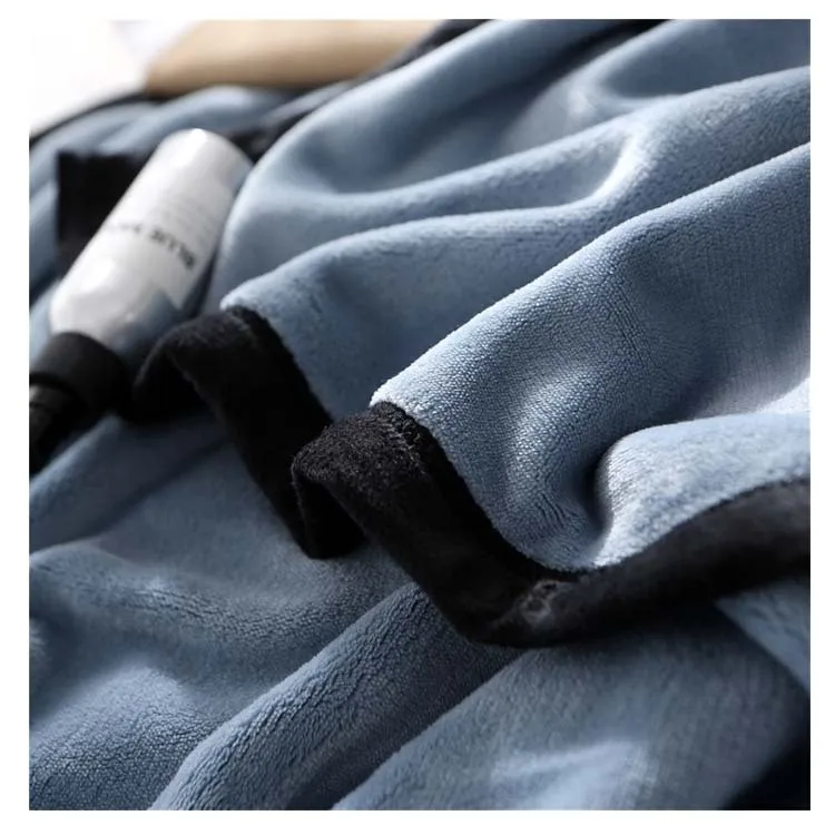 

New Arrival Thick flannel blanket nap blanket soft solid color flannel blanket student couple blanket gift yoga cover blanket