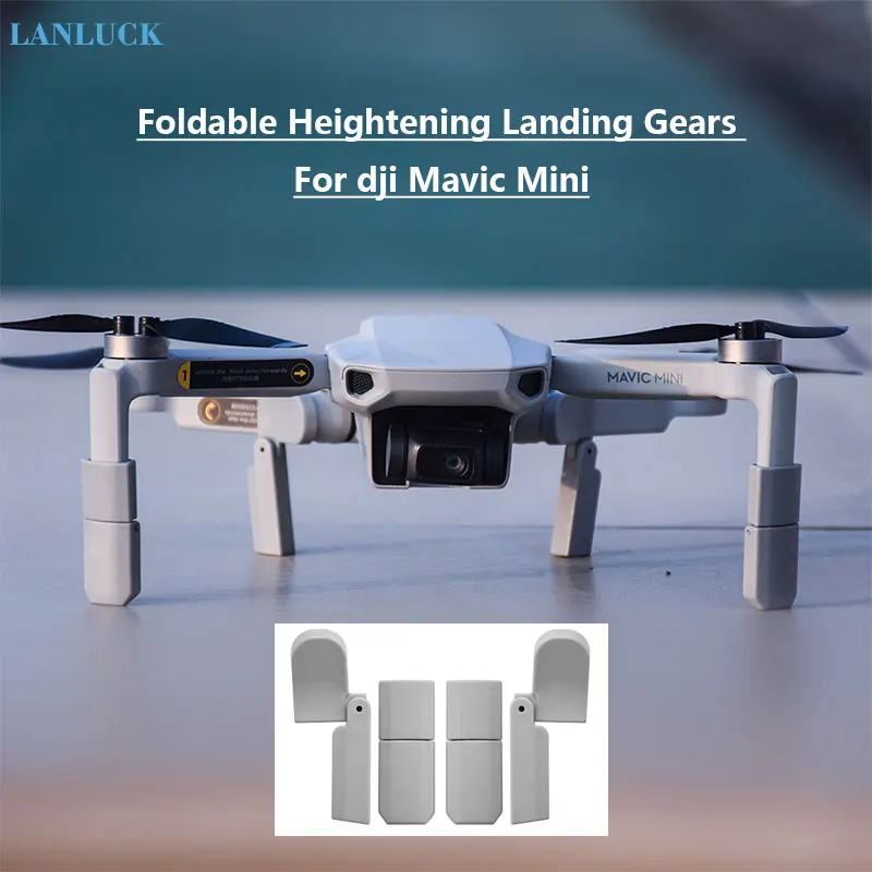 Для DJI Mavic Mini Расширенная посадочная Шестерня Складная Опора удлинитель для