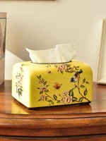 tissue box ceramic removable organizer paper rack for livingroom bathroom useful waterproof housewear furnishings wedding gift