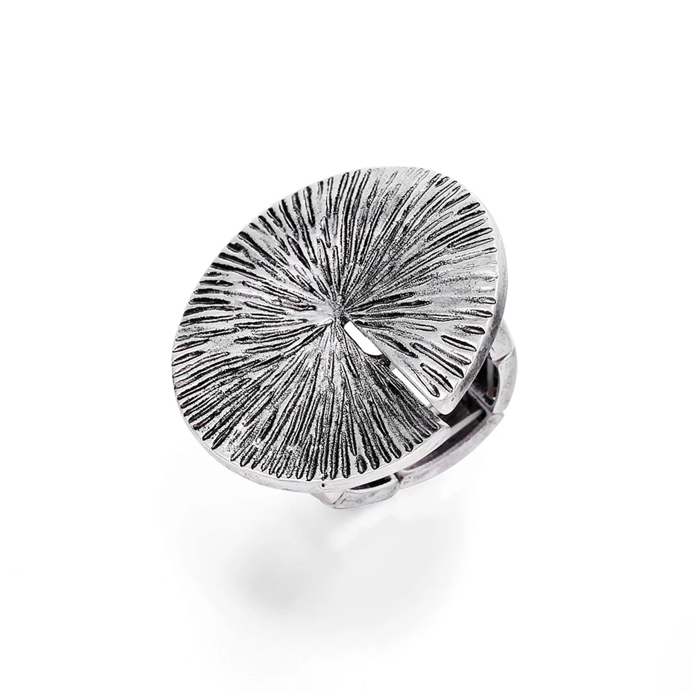 

Простые Кольца гинкго билоба для женщин древнее серебро Цвет Кристалл Регулируемые винтажные кольца для женщин модные ювелирные изделия о...