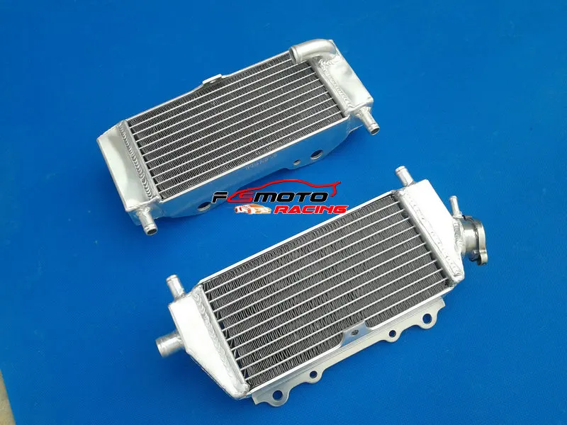 Полностью алюминиевый радиатор для Kawasaki KX125 2003-2008 годов / 2003-2004 KX250