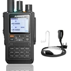 ABBREE AR-F8 GPS Обнаружение местоположения в полный диапазон (123-520 МГц) Частотадетектор CTCSS рация с добавлением гарнитуры