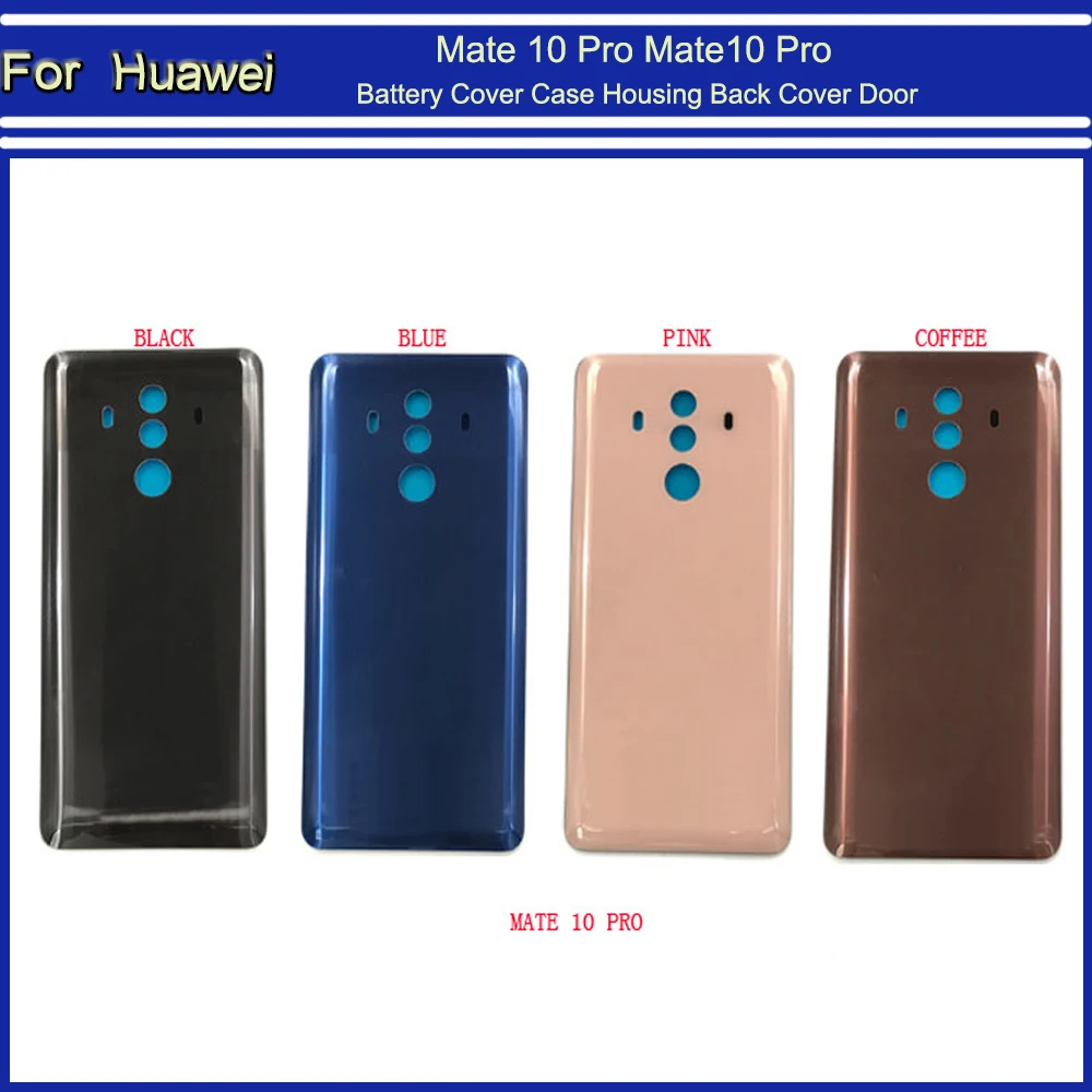 

BY DHL For Mate 10 Pro Mate10 Pro Back Battery Cover Case Housing Back Cover Door