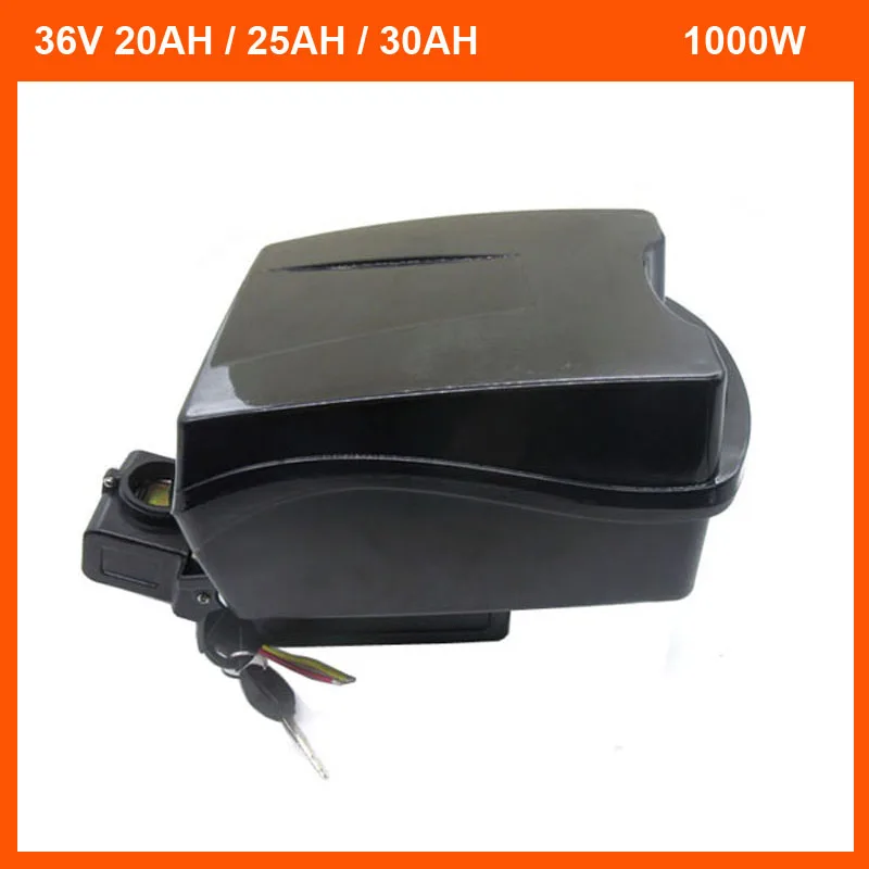 

36V 20AH Lithium ion Seat Post Battery Pack 36 Volt 25AH 30AH Electric Bicycle Bike Scooter bateria with 30A BMS 42V 2A charger