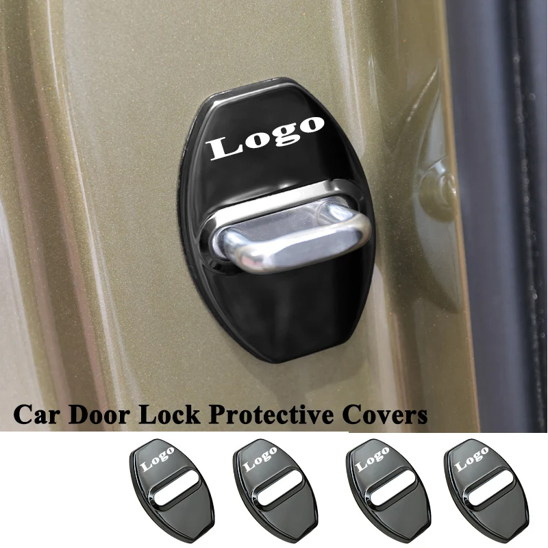 4 шт./компл. Стайлинг из нержавеющей стали ранняя Пряжка защитные аксессуары для