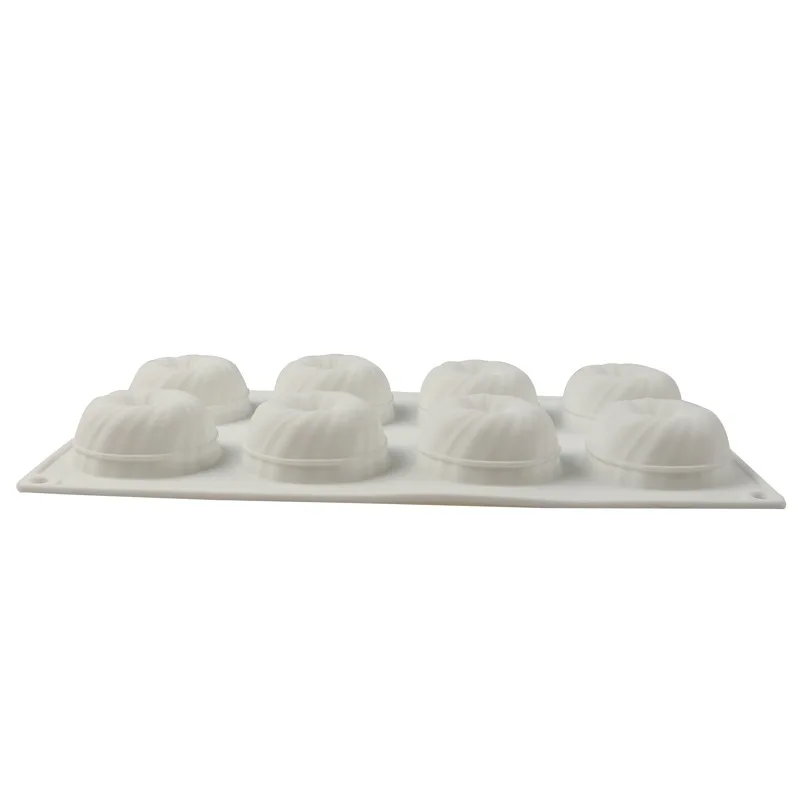 Силиконовая форма для торта в виде пончика 8 ячеек | Дом и сад