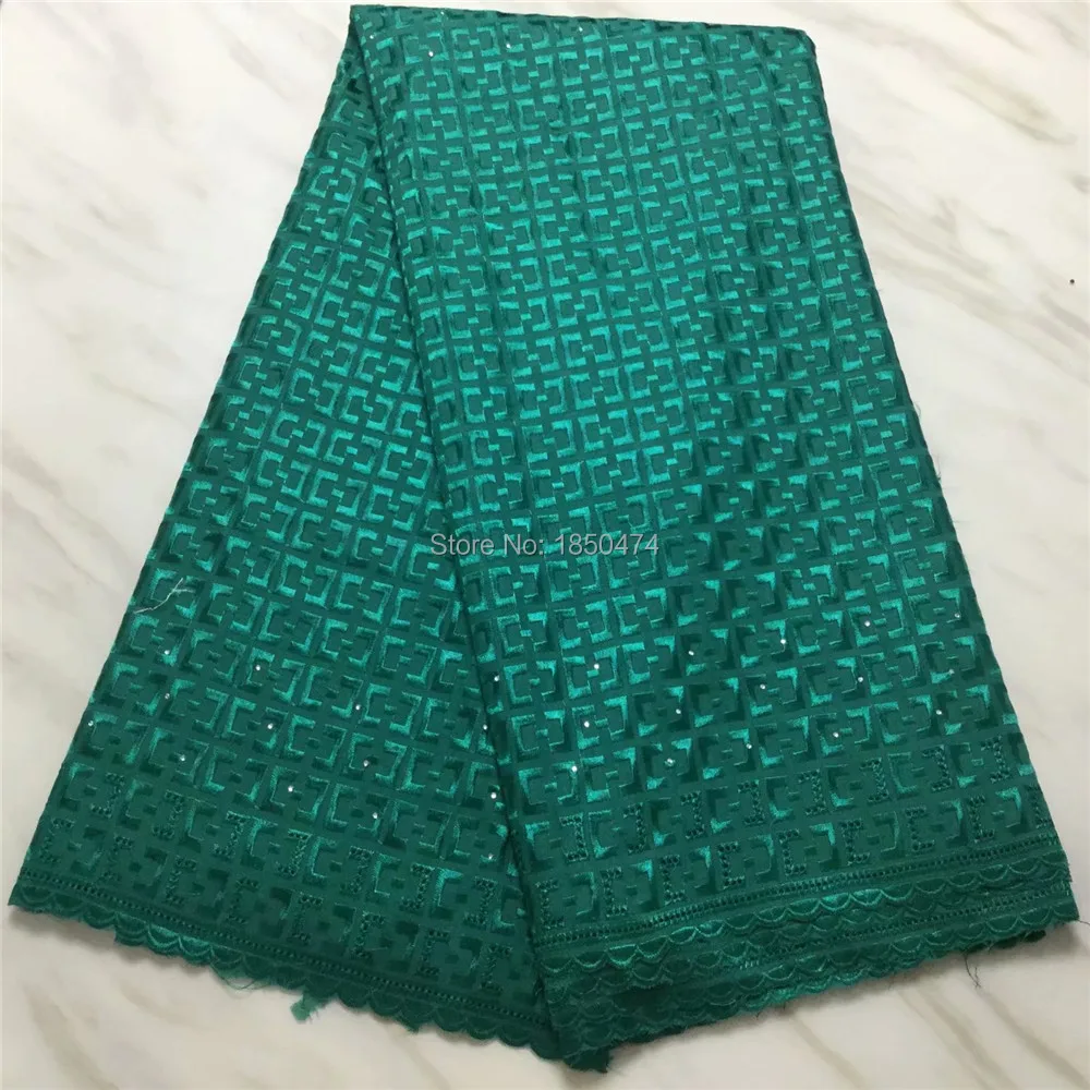 

Cheap Green Nigerian Swiss Voile Cotton Lace Fabric 2019 African Swiss Voile Lace In Switzerland High Quality Swiss Dry Lace PS