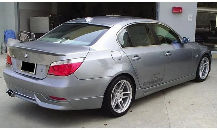 For BMW E60 520i 523Li 525Li 530Li Roof Spoiler ABS Plastic Car Rear Wing Trunk Sport Black Fit 2005-2010 | Автомобили и