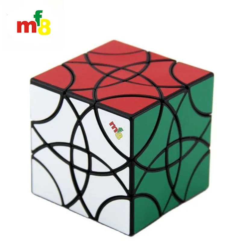 MF8 изогнутый коптер III магический куб пазл без наклеек/черный 60 мм