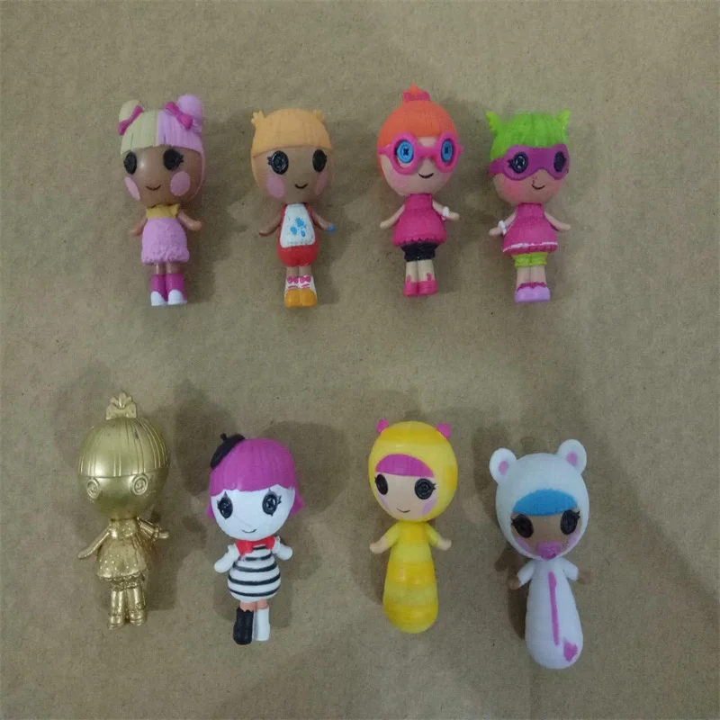 Мини кукла Lalaloopsy 10 шт./лот детская экшн фигурка с пуговицами и глазами игрушки