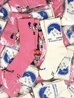 crew top street fashion cotton socks muscle muscular man guy strength weight lifter boxer welter powerful hip hop pink white sox