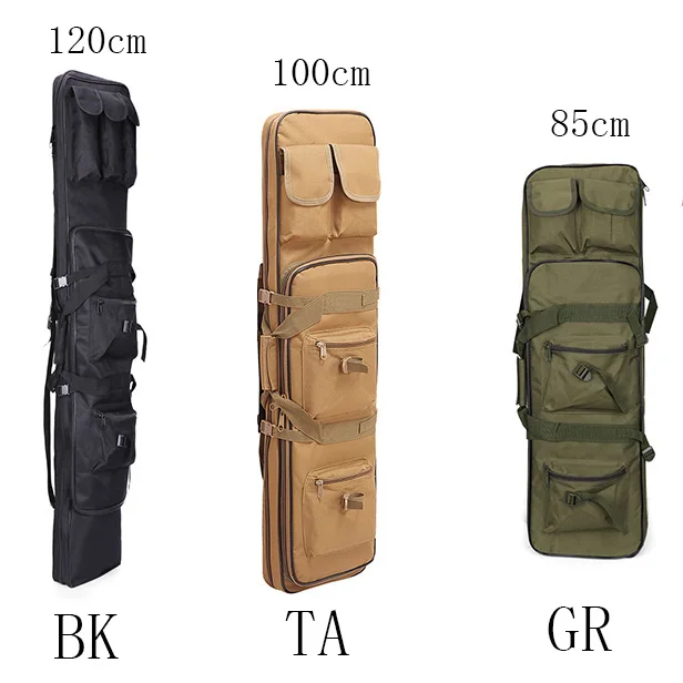 

85 100 120cm High Density Nylon Hunting Bag Rifle Gun Bag Case for Sniper Airsoft Holster Outdoor Shooting Portable Fishing Bags