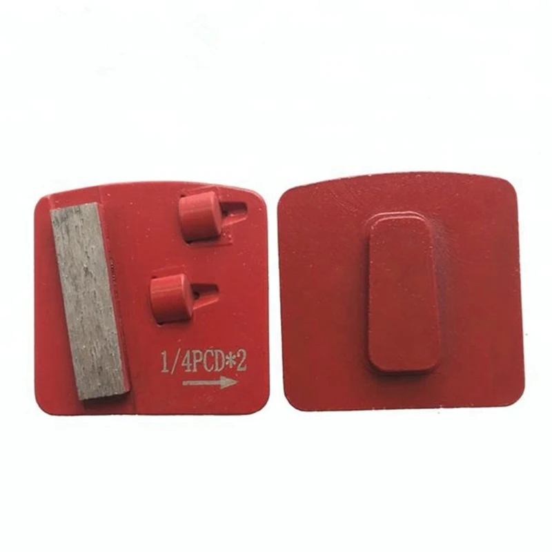Алмазный шлифовальный блок KT16 Redi Lock PCD диск с острыми сегментами два для удаления
