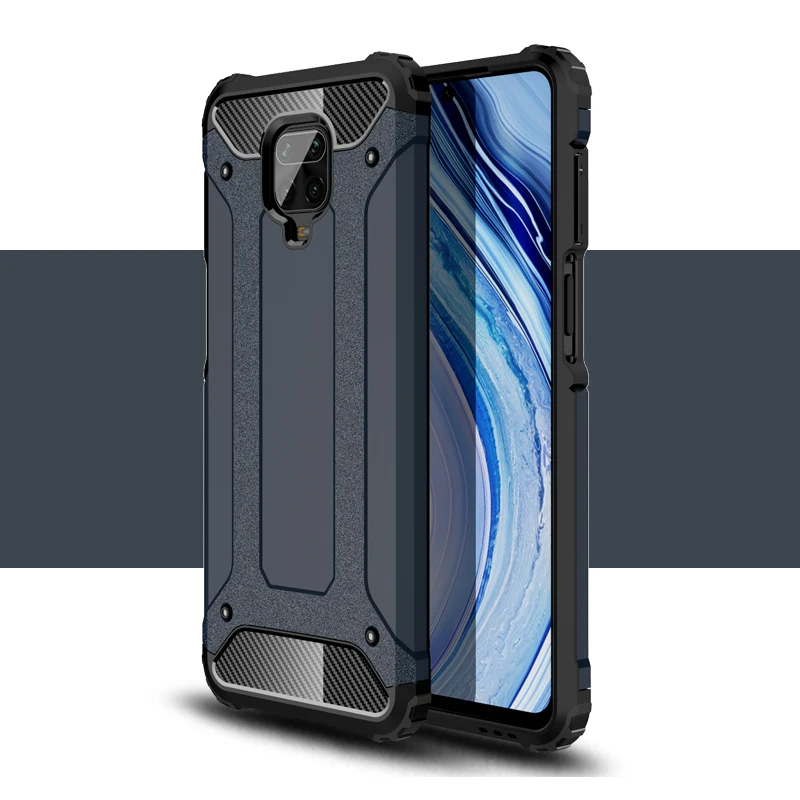 Для Xiaomi Redmi Note 9 S чехол противоударный бампер прочный армированный Жесткий Чехол