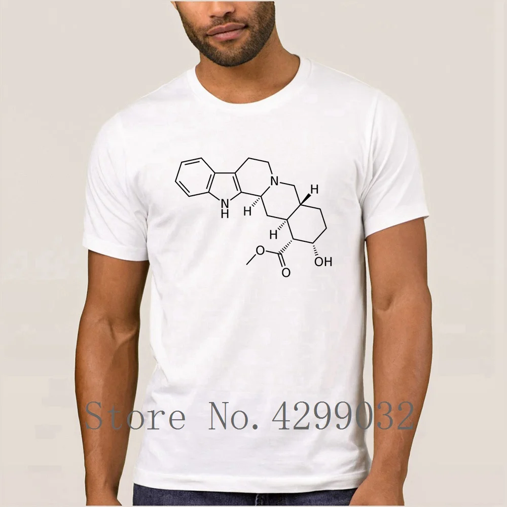 

Red Yohimbine T-Shirt For Men Short Sleeve Letter Comical Tshirt Clothes Camisetas 100% Cotton Hilarious Hiphop Tops