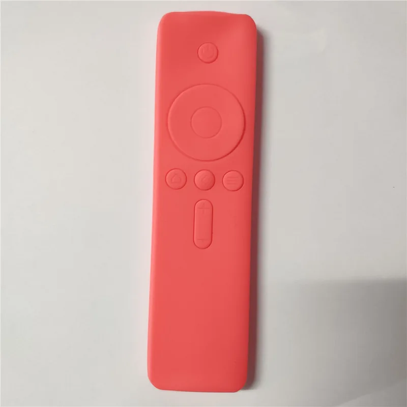 

1 IR Button 2 Voice Control Buttons Remote Cover Case for 4A 4C 4S Dustproof Silicone Protective Case for Set-top Box 4