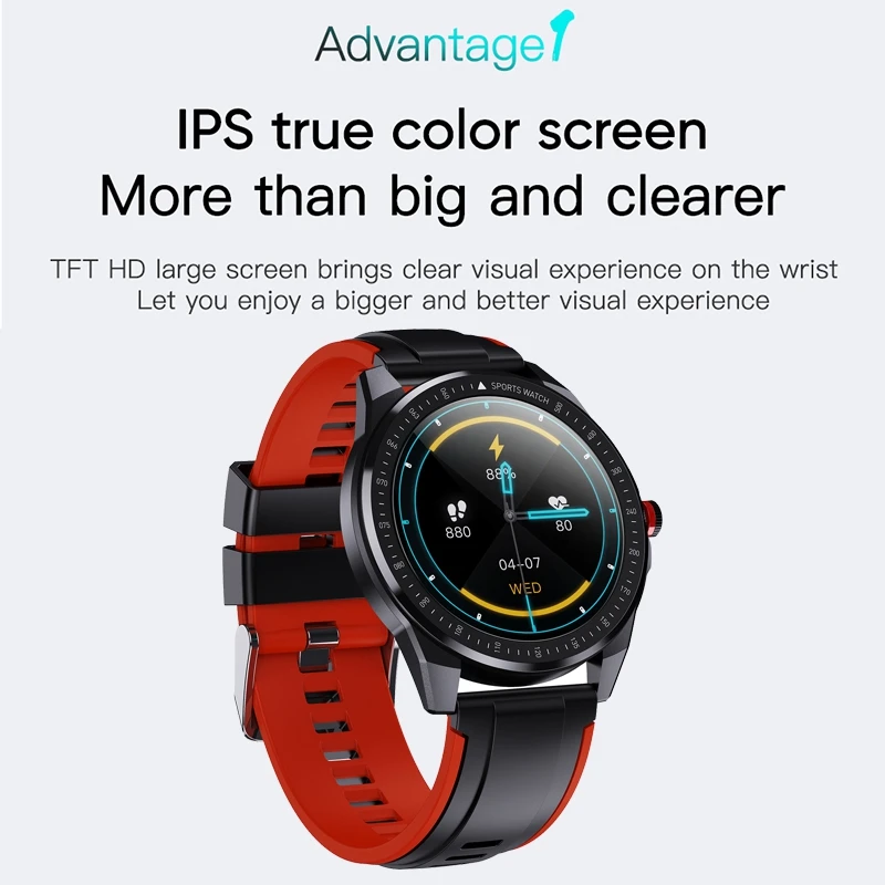 

Smart Watch Heart Rate Blood Pressure Monitor Bracelet IP68 Waterproof Sports Smart Watch for Men Women
