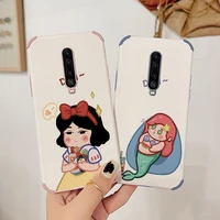 drinking princess phone case for xiaomi redmi k30 k30pro pro liquid silicone cover