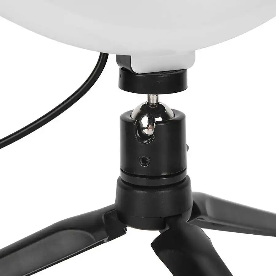 Светодиодный светильник для прямой трансляции кольцевой селфи с регулируемой