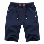 Шорты мужские, хлопковые, летние, дышащие, повседневные, M-5XL