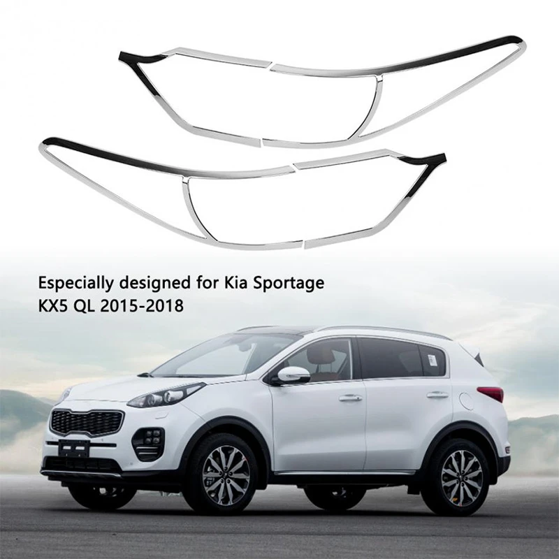 4 шт. Автомобильный задний светильник декоративная накладка для Kia Sportage KX5 QL 2015 2016