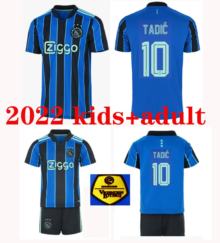 

2022 AJAX amsterdam soccer jersey FC 2021 2022 KUDUS ANTONY BLIND PROMES TADIC NERES CRUYFF men kids kit football shirt uniform