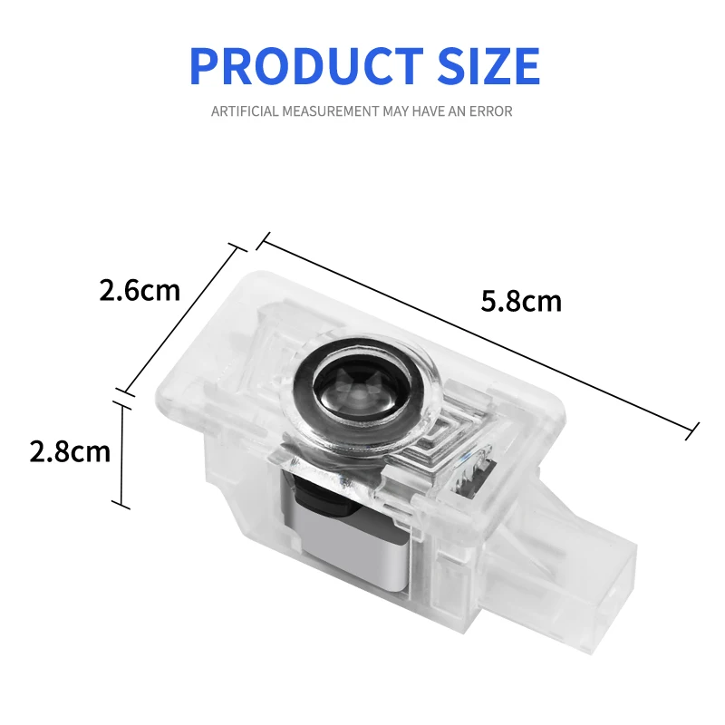 Автомобильный светодиодный привидение Тень Добро пожаловать лазерный логотип