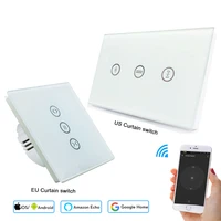 tuya wifi smart curtain blind switch for electric motorized curtain roller shutter works with alexa echo google home smart home