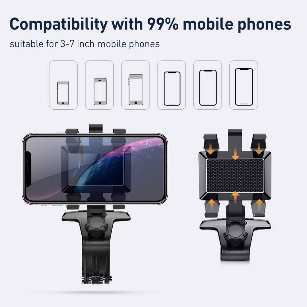 Автомобиль мобильный телефон кронштейн Многофункциональный 360 градусов