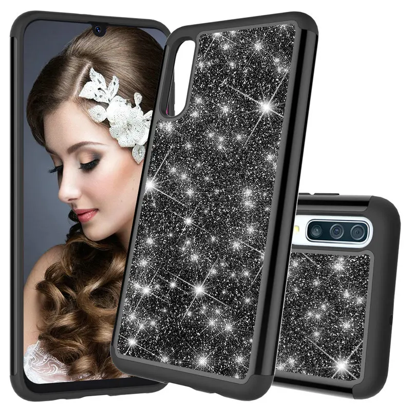 Шикарный Блестящий Роскошный чехол для samsung A50 Чехол samsung A20E Etui A50s A30s A20 E задняя крышка для samsung Galaxy A30 чехол A 50 20