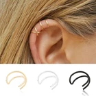 1 пара новых детских носков не пирсинг серьги, модные ювелирные изделия, заколка для девочек на серьги для женщин манжеты ухо шпильки из нержавеющей стали, ухо клип обертывание ювелирные изделия