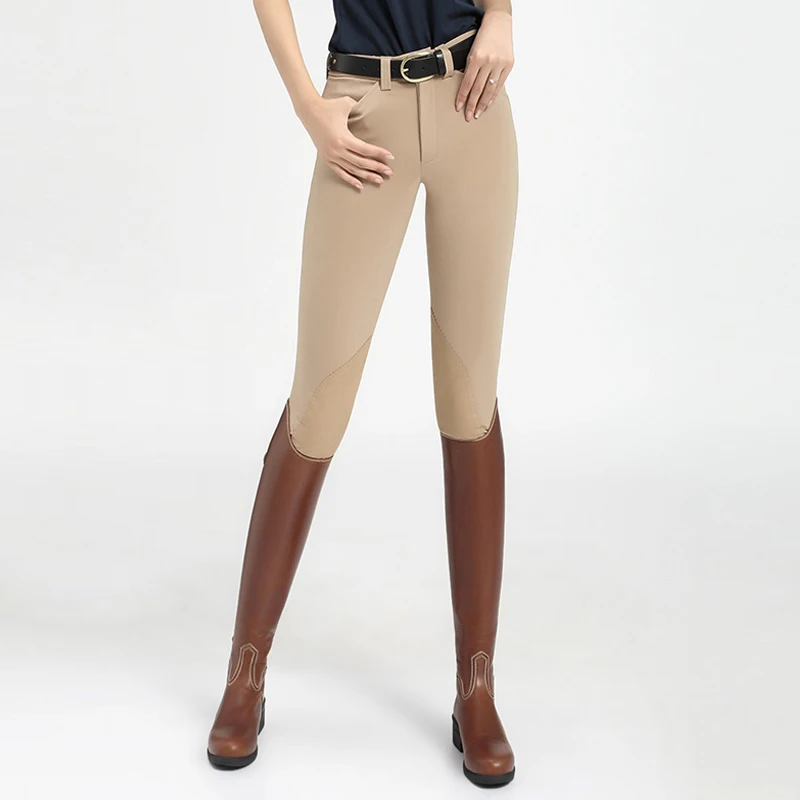Брюки для верховой езды женские силиконовые штаны повседневные спортивные