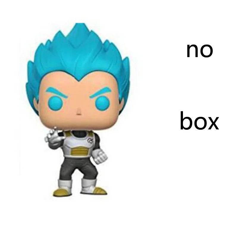 156 no box Funko Pop аниме Dragon Ball Z персонаж 10 см Милая виниловая Модель Куклы Фигурки игрушки - Цвет: 156 no box