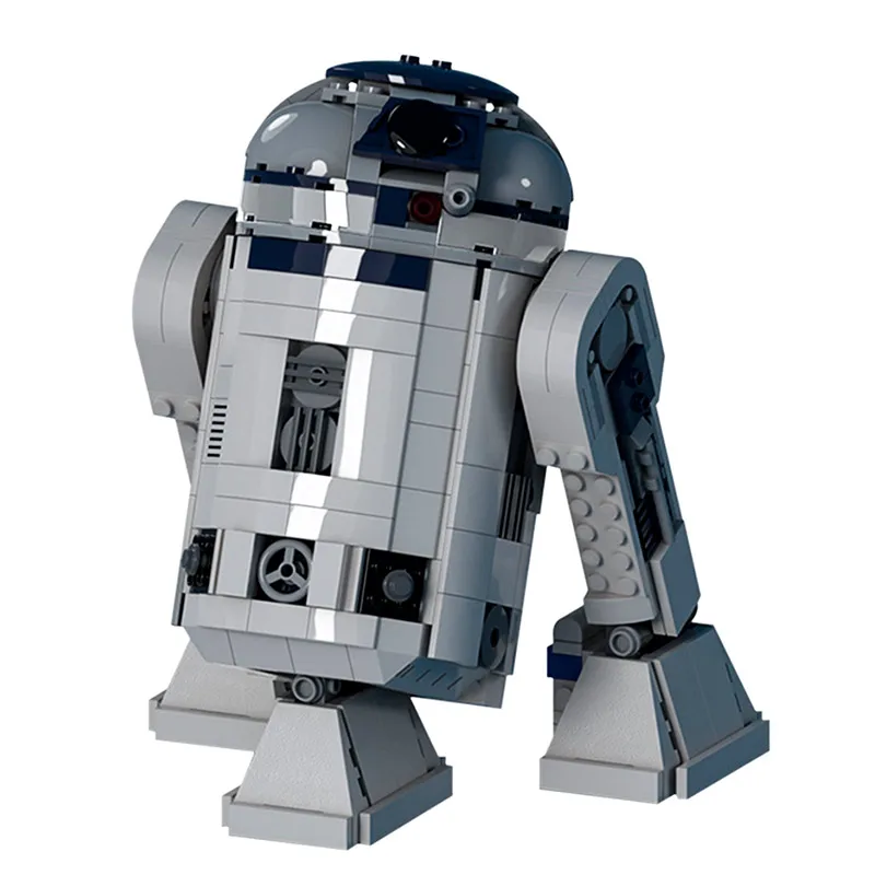 

New Space Series Wars Movie Collection Figures Model R2 Battle Robot Action Figure MOC Building Blocks Bricks Diy Kids Toys Gift