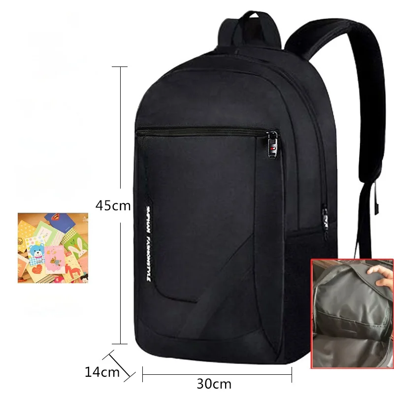 

16-Inch Student Business Large Capacity Travel Computer Backpack Men and Women Casual All-Matching Backpack