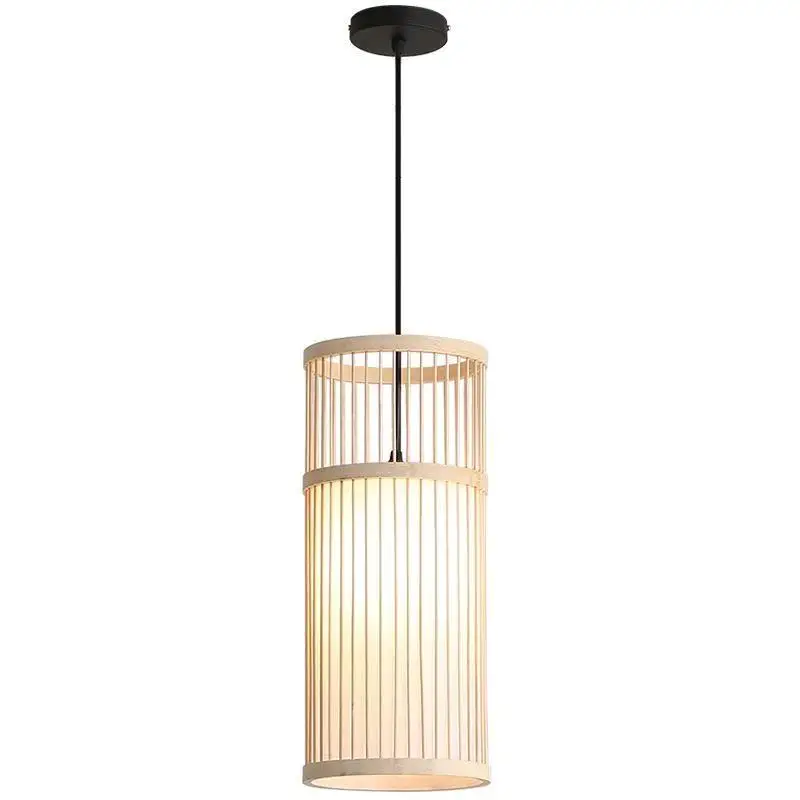 

Modern Ceiling Chandeliers Hand-woven Bamboo Lamp for Livingroom Dining Room Kitchen Restaurant Home Decoration