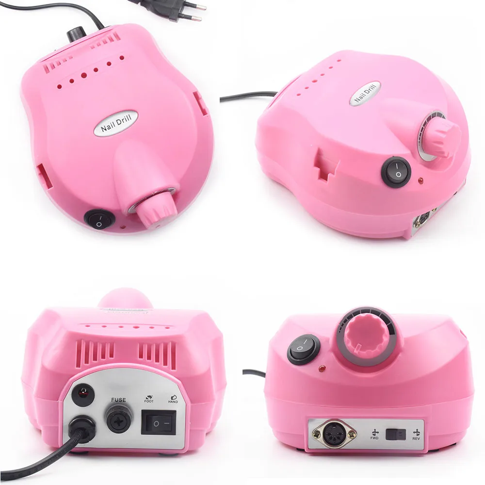 Маникюрный аппарат с насадкой для фрезерования ногтей на 35000 об/мин на.